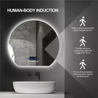 Espejo de Tocador LED Inteligente con Bluetooth y Tecnología Antivaho